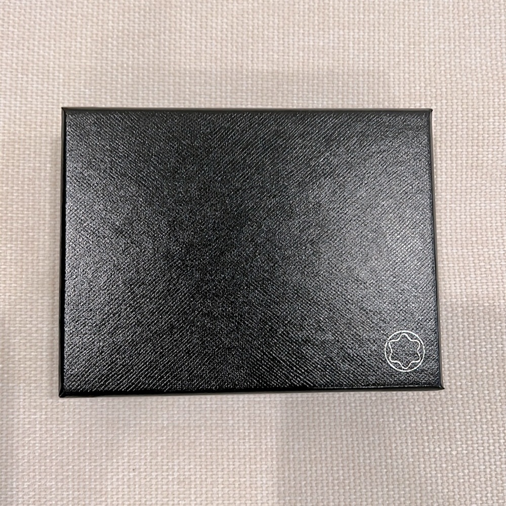 Mont Blanc empty box of card holder. Mint condition